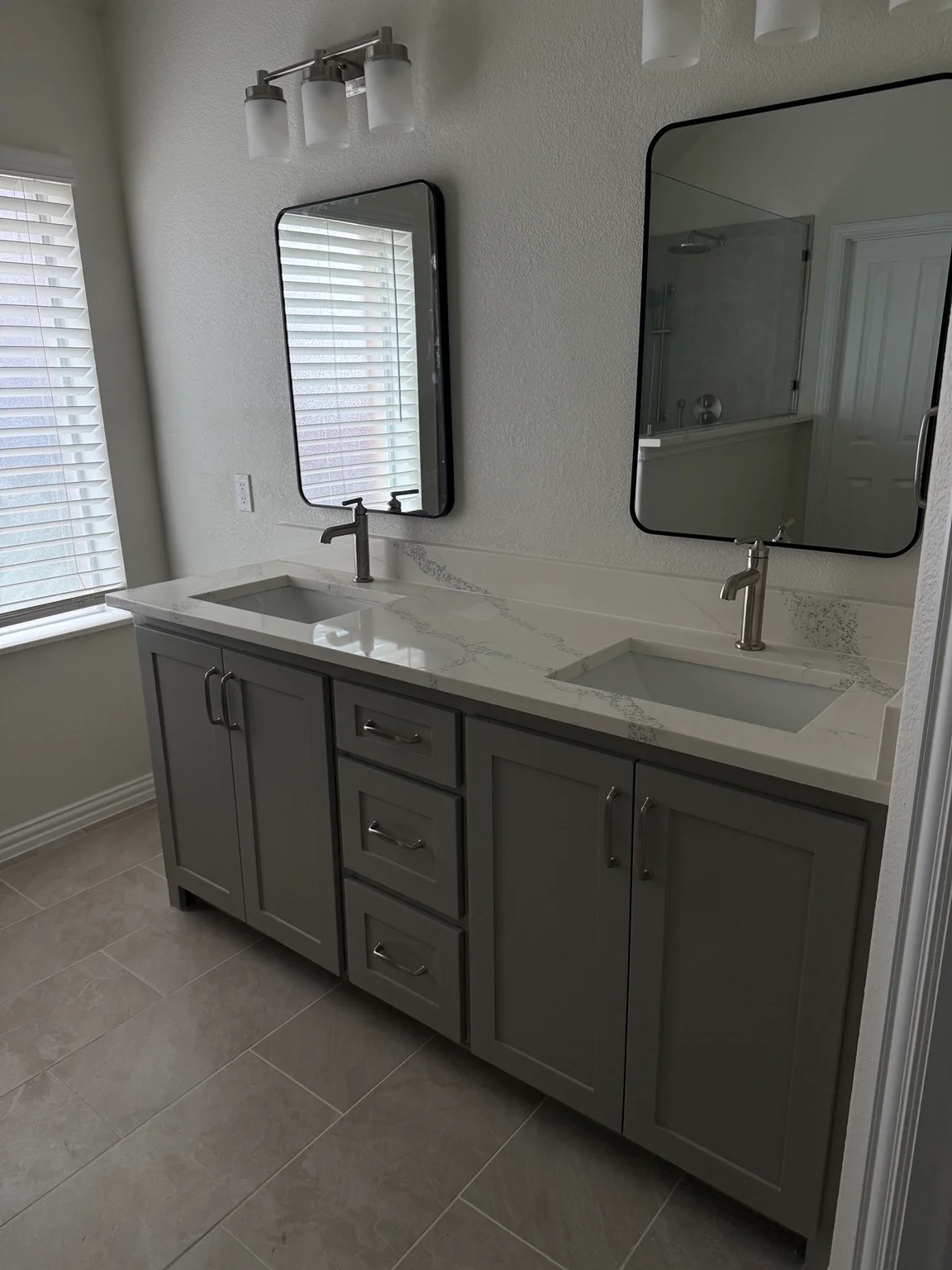 Bathroom Remodeling: After — finished vanity